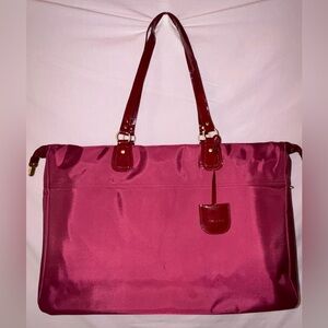 Estee Lauder Deep Red Overnight Bag